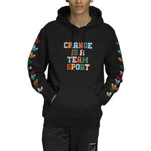 Adidas Mens Change is a Team Sport Hoodie Sweatshirt M